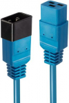 CABLE POWER IEC EXTENSION 3M/BLUE 30122 LINDY 30122 | 4002888301220