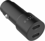 Fixed Dual USB-C Car Charger, 65W, PD 3.0 FIXCC65-CC-BK | 8591680185504