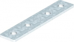 Savienojuma plate ar 4 atverēm gareniskai profila sliežu 41 x 41 mm un 41 x 21 mm savieno&scaron;anai. 1124649 | 4012195486046