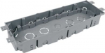 KPP 80 - Box Instrumental. Floor, configuration LB, colour dark grey, package - 1/42 pcs KPP 80_LB | 8595057690769
