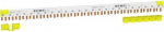 comb busbar, Acti9, 1L+N, 9 mm pitch, 24 modules, 80 A A9XPC624 | 3606489443566