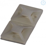 Self adhesive socket 28х28, white 262162 | 4011923098537