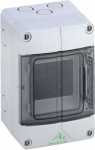 Consumer unit 3 mod., IP55 AKe03 100x150x96mm 73550301