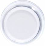 White projecting pushbutton head &Oslash;22 spring return unmarked. range of product: Harmony XB4 - device short name: ZB4 - mounting diameter: 22 mm - operator additional information: clear boot - additional information: not compatible with legend holder.  ...
