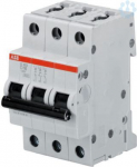 S203-D6 Miniature circuit breaker (MCB) 6kA 3P D 6A 2CDS253001R0061 | 4016779530880