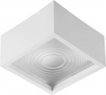 Ceiling luminaire SQ 160 LED N IP23/IK08 17W 2050lm standard I cl OPAL LENS 162/162/86mm white 571183