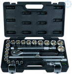 Socket wrench set 1/2 25 piec 110677 | 4011923054458