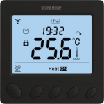 Programmable temperature regulator with Wi-Fi, 3600W, 16A, 230V, IP20, black W390 | 4751028123252