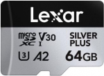 MEMORY MICRO SDXC 64GB UHS-I/LMSSIPL064G-BNANG LEXAR LMSSIPL064G-BNANG | 90843367135328