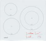 CATA Hob | INSB 6030 WH | Induction | Number of burners/cooking zones 3 | Slider touch | White 08053000 | 8422248108607