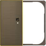 Cover plate Scene symbol for Switch/push button Single push button Gold - Sky Niessen 2CLA852644A1201 | 8427238198705