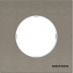 Color: Stainless Steel   Size (height x width): 86 x 86 mm   Surface: anti-fingerprint stainless steel 2CLA867100A4001 | 8427238122007