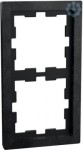 D-Life stone frame, 2-gang, slate p olished MEG4020-6547 | 4042811197988