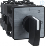 Cam ammeter switch, 3 circuits, 90&deg;, 12A, screw mounting. range of product: Harmony K - product or component type: complete cam switch - component name: K1 - [Ith] conventional free air thermal current: 12 A - fixing mode: multifixing - rotary handle ...