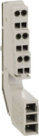 Auxiliary terminal blocks, MasterPact MTZ1 drawout, 3 wires terminal, spare part LV847071SP | 3606481186799