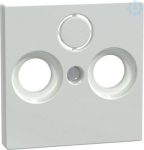 Cover plate for TV/SAT socket, active white, Merten System M 296725 | 4042811043032