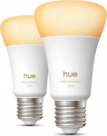 Hue LED Bulbs E27 8.1W A60 1100lm White Ambiance 2pcs. 929003854902 | 8720169364868