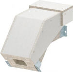 Vertikāls pagrieziens uz leju priek&scaron; BSKH09-K0506 50x60, pelēks 7215660 | 4012197301118