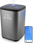 ETA Humidifier | Noble Smart 5629 90000 | 110 W | Water tank capacity 4 L | Suitable for rooms up to 50 m&sup2; | Ultrasonic | Grey | Humidification capacity 500 ml/hr ETA562990000 | 8590393414192