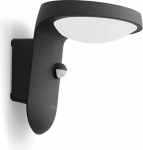 Outdoor wall light Tyla IR 1x9W 4000K 930lm HV IP44 Anthracite 929003260101 | 8719514476875