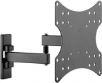 Goobay | Wall mount | 49714 FULLMOTION (S) | Tilt, Swivel | TV wall mount Basic " | Black 49714 | 4040849497148