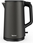 Electric kettle 2000W, 1.7L, stainless steel, black KI583E10 | 3045387247737