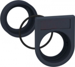 Flush mounting kit, Harmony XB5, mounting kit 30mm for selector switches and illuminated  push butto ZB5AZ024 | 3606485440255