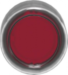 Head for illuminated push button, Harmony XB4, metal, red flush, 22mm, universal LED, spring return, ZB4BW543 | 3389110892802
