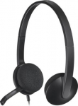 Wired Headphones H340 with microphone, USB connector, black 981-000475 | 5099206038844