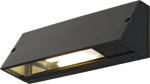 PEMA SQUARE wall light, black, E27, max. 15W 230030 | 4024163128353
