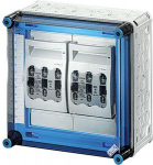 Mi HRC fuse switch disconnector box , 2x3xHRC00, bus-mounted, 250A, 5-pole 20001284 | 4012591118114