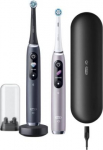Electric Toothbrush iO 9 Series Duo Rechargeable, For adults, Number of brush heads included 2, Black Onyx/Rose, Number of teeth brushing modes 7 IO9 DUO BLACK ONYX/R | 4210201411574