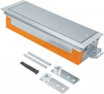 endcap for flush floor trunking with trough dry care nw 350 level range 40-60mm BKWE350060 | 4012002237755
