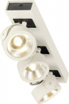KALU LED 3 Wall and Ceiling luminaire, white/black, 3000K, 60&deg; 1000132 | 4024163177498
