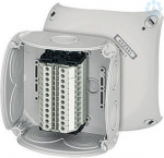 Junction box RK 0612 T IP66 grey, with 12 terminal blocks, WKF 4/U, 1,5-4 mm2 62000176 | 4012591125679