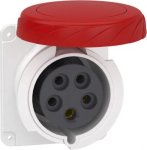 PratiKa socket, screw, straight, 32A, 3p+N+E, 380...415 V AC, panel. range of product: PratiKa - product or component type: socket - device short name: PratiKa socket - plug, socket category: low voltage - poles description: 3P + N + E - network type ...
