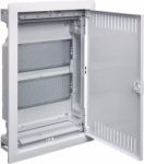 Consumer unit Volta Multimedia 24 mod. 505.5x348x98mm with back mounting plate, IP30 VU24NWB | 3250616616318