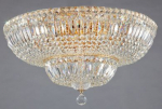 Chandelier Basfor 16 X E14 (60W) gold DIA100-CL-16-G | 4251110018713