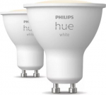 Hue White smart bulbs, GU10, 4.2W, 400lm, 2700K, 2 pcs. 929003666902 | 8720169230231