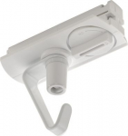 Adapter for high-voltage track, 1-circuit, white, IP20 electrical 143171 | 4024163142496