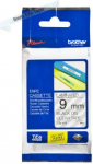 Brother | TZe-121 Laminated Tape | Black on Clear | TZe | 8 m | 9 cm TZE121 | 4977766684781