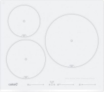 CATA Hob | INSB 6003E2 WH | Induction | Number of burners/cooking zones 3 | Slider touch | White 08063123 | 8422248357159