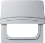 Intermediate Ring with Hinged Lid Cover plates Busch-Duro 2000&reg; SI and Reflex SI aluminium silver - Allwetter 44 (IP 44) 2CKA001710A3785 | 4011395103982