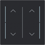 Labeling field with up/down icon for keypad 1-4-fold (KK/U4.70.xx).   Available for the design ranges:   - Busch-art linear   - Alba 2CKA006199A0497 | 4011395339060