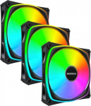 CASE FAN 120MM/RX120 PRO BLACK 3 IN 1 MONTECH RX120 PRO BLACK 3 IN | 4710562748536