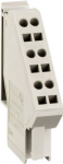 6 wires terminal block, MasterPact MTZ1/MTZ2/MTZ3, fixed, spare part LV847075SP | 3606481186829