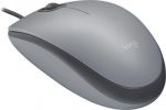 MOUSE USB OPTICAL M110 SILENT/MID GRAY 910-006760 LOGITECH 910-006760 | 5099206106055