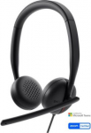 Dell | Headset | WH3024 | Built-in microphone | USB-C, USB-A | Black 520-BBDH | 5397184791554