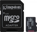 Kingston | UHS-I | 64 GB | microSDHC/SDXC Industrial Card | Flash memory class Class 10, UHS-I, U3, V30, A1 | SD Adapter SDCIT2/64GB | 740617321043