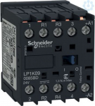 TeSys K contactor, 4p(2 NO+2 NC), AC-1, <= 440 V 20A, 24 V DC coil. range: TeSys - product or component type: contactor - device short name: LP1K - contactor application: resistive load - utilisation category: AC-1 - poles description: 4P - pole cont ...